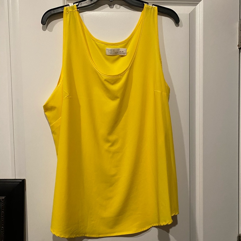 XXL Women’s Yellow Tank